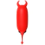 Кліторальний вібратор Crushious O-Pet Pocket Vibe Devil, червоний - Фото №3