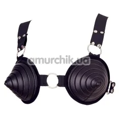 Бюстгальтер Bad Kitty Naughty Toys Bra, черный - Фото №1