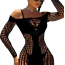 Платье Star Night Erotic Dream Mini Dress, черное - Фото №2