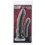 Двойной вибратор Black&Red Double Penetrating Vibrator, черный - Фото №2