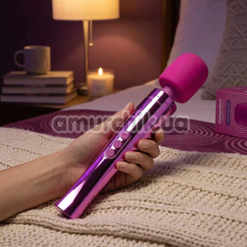 Універсальний вібромасажер MyMagicWand Wand Massager, рожевий