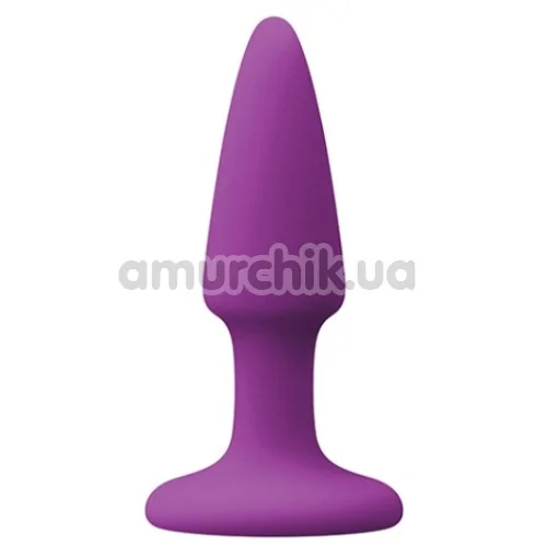 Анальная пробка Colours Pleasure Mini Plug, фиолетовая - Фото №1