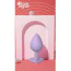 Анальна пробка Love Signal Heart Plug Medium, бузкова - Фото №10