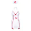 Костюм медсестри Daring Intimates Hot Nurse Roleplay Set, білий: сукня + чепчик + трусики-стрінги + панчохи - Фото №5