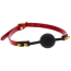 Кляп Taboom Bondage in Luxury Silicone Ball Gag, червоний - Фото №1