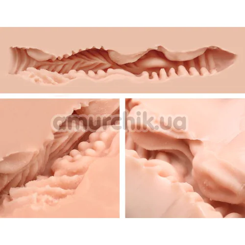 Мастурбатор Naked Factory Cup Sleeve V-3, телесный