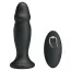 Анальна пробка з вібрацією MR Play Super Rower Powerful Vibrating Anal Plug з головкою, чорна - Фото №2