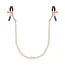 Затискачі для сосків Rosy Gold Nouveau Nipple Clamps Pearls, рожеві - Фото №1