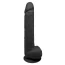 Фалоімітатор SilexD Premium Silicone Dildo Model 1 Size 15, чорний - Фото №2