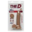 Фаллоимитатор The D Perfect D 7 Inch With Balls Ultraskyn, светло-коричневый - Фото №3