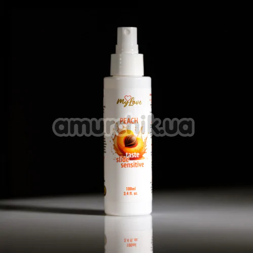 Лубрикант MyLove Taste-Slide Sensitive Peach - персик, 100 мл