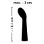 Вибратор Sweet Smile Rechargeable G-Spot Vibrator, чёрный - Фото №7