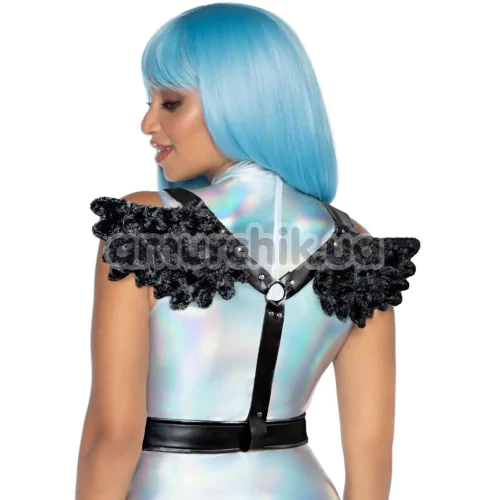 Портупея Leg Avenue Angel Wings Harness, черная