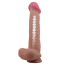 Фаллоимитатор Pretty Love Sliding Skin Mendel 10.2, коричневый - Фото №4