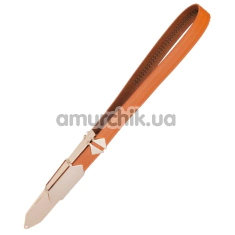 Шльопалка Lockink Adjustable Slapper For Impact Play, коричнева - Фото №1