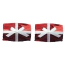 Украшения для сосков в виде подарков Lovetoy Nipple Pastie Christmas Sequin Square, красные - Фото №1