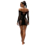 Платье Star Night Erotic Dream Mini Dress, черное - Фото №13