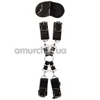 Бондажный набор Fetish Fantasy Series Heavy Duty Hogtie Kit, черный - Фото №1