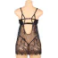 Комплект Star Night Elegant Lace Sexy Babydoll, чорний: пеньюар + трусики-стрінги - Фото №7