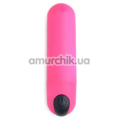 Вибропуля Bang! Ultra Powerful Vibration Bullet, розовая - Фото №1
