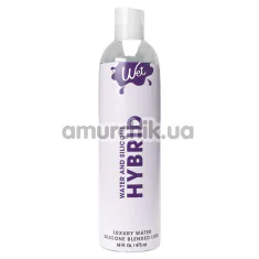 Лубрикант Wet Hybrid Water And Silicone, 475 мл - Фото №1