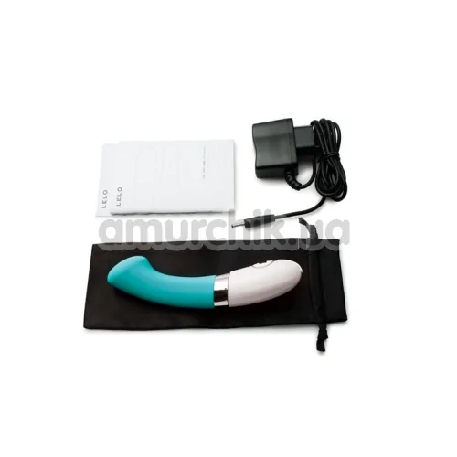 Вибратор Lelo Gigi Turquoise Blue (Лело Джиджи Тарквойс Блю), бирюзовый