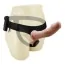 Двойной страпон с вибрацией Ultra Passion Harness Dual Penis Strap On, телесный - Фото №2