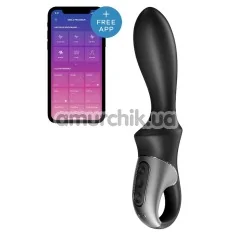Вибратор с подогревом Satisfyer Heat Climax, черный - Фото №1