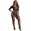 Комбінезон Star Night Double Hearts Bodystocking, чорний - Фото №1