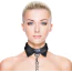 Нашийник Ouch! Exclusive Collar With Leash, чорний - Фото №3