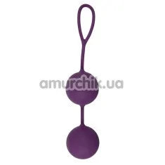Вагінальні кульки Smile XXL Balls, фіолетові - Фото №1
