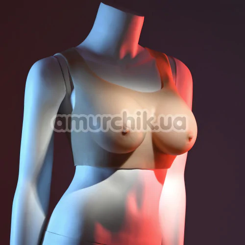 Накладні груди Gender X Undergarments Plate С-Cup, тілесні