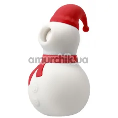Симулятор орального сексу для жінок Basic Luv Theory Snowman, червоний - Фото №1