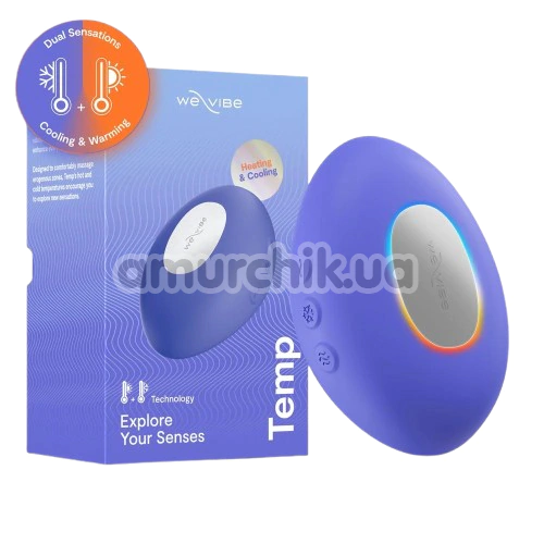 Клиторальный вибратор We-Vibe Temp (ви вайб темп синий)