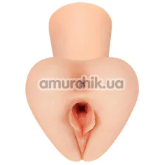 Искусственная вагина и анус PDX Plus Pick Your Pleasure Stroker XL, телесная - Фото №1