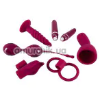 Набір секс іграшок Sweet Smile Couple's Toy Set 7 Pieces, рожевий - Фото №1