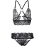 Комплект Star Night Surrender Yourself Laced Bra Set With Accessories, черный: топ + трусики-стринги + маска + фиксаторы для рук - Фото №7