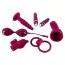 Набор секс игрушек Sweet Smile Couple's Toy Set 7 Pieces, розовый - Фото №1