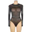 Боди Star Night Con Cuello Bodysuit, черное - Фото №6