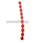Анальные бусы Jumbo Jelly Thai Beads розовые - Фото №1