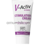 Стимулирующий крем V-Activ Woman Stimulation Cream, 50 мл - Фото №1