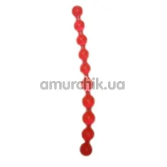 Анальные бусы Jumbo Jelly Thai Beads розовые - Фото №1