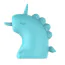 Симулятор орального секса для женщин с вибрацией Univibe Sexy Unicorn, голубой - Фото №6