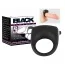 Виброкольцо Black Velvets Silicone Vibrating Cock Ring, черное - Фото №2