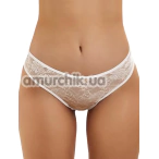 Трусики Star Night Crotchless Knickers, білі - Фото №1