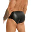 Трусы мужские Star Night Leather Rivet Men Brief, черные - Фото №5