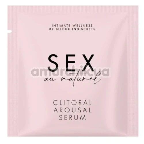 Стимулирующая сыворотка для клитора Bijoux Indiscrets Sex Au Naturel Clitoral Arousal Serum, 1 мл
