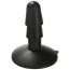 Фалоімітатор The Realistic Cock UR3 24 см з мошонкою, темно-коричневий - Фото №7