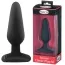Анальная пробка Malesation Silicone Classic Plug M, чёрная - Фото №2