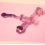 Фаллоимитатор Glaze Glass Rosebud Spiral G-Spot Dildo 9, розовый - Фото №9